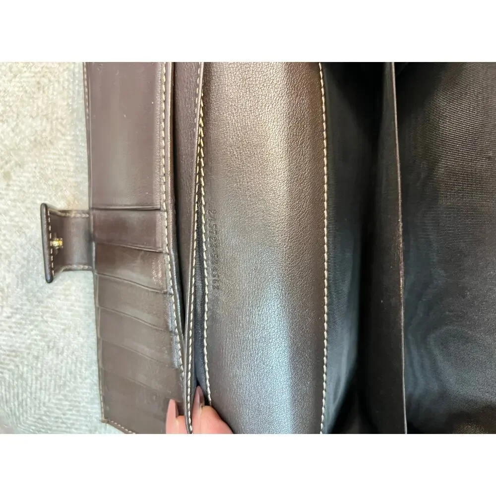 Authentic Gucci GG Canvas Heart Logo Continental Wallet Brown Monogram - Picture 14 of 15